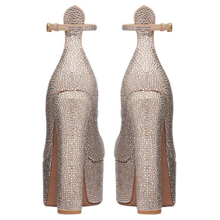 (W) Valentino Garavani Tan-Go 'Crystal Rose' 圖 5