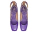 Shop (W) Valentino Garavani Tan-Go Kasut Tumit Kulit Lakuer Ungu 2W2S0FW5VNEN2A