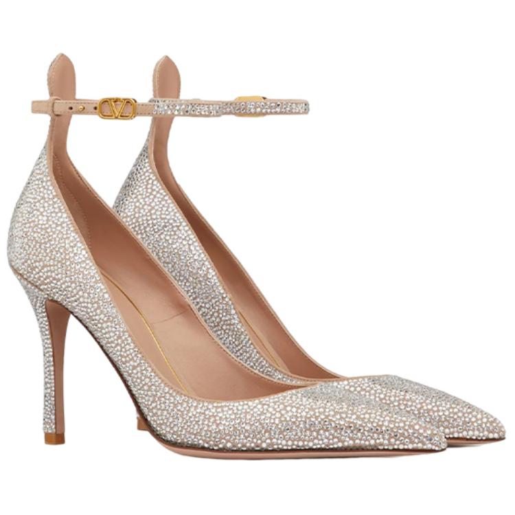 (W) Valentino Garavani Tango High Heels 'Crystal Rose' 圖 3