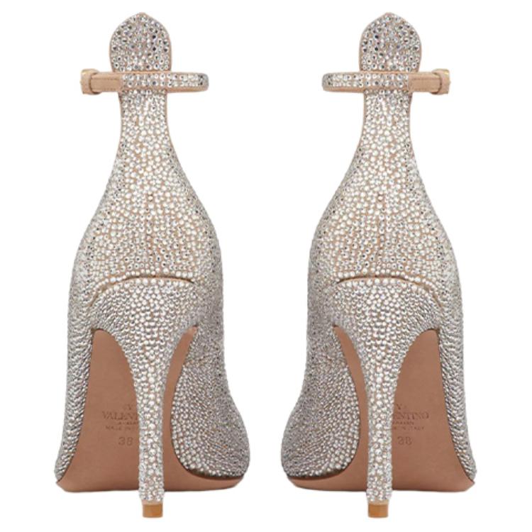(W) Valentino Garavani Tango High Heels 'Crystal Rose' 圖 5