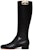 (W) But Vlogo Tinggi Valentino Garavani 'Black Side-Zip'. 2W2S0FT9WUI0NO