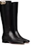 Lookbook (W) Botas Altas Valentino Garavani Vlogo 'Negro con Cremallera Lateral' 2W2S0FT9WUI0NO