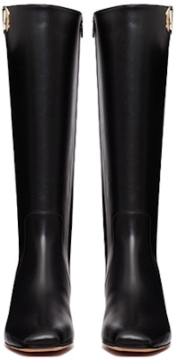 (Women) Valentino Garavani Vlogo High-Top Boots 'Black Side-Zip' 2W2S0FT9WUI0NO Shop (Women) Valentino Garavani Vlogo High-Top Boots 'Black Side-Zip' 2W2S0FT9WUI0NO