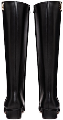 (Women) Valentino Garavani Vlogo High-Top Boots 'Black Side-Zip' 2W2S0FT9WUI0NO Purchase (Women) Valentino Garavani Vlogo High-Top Boots 'Black Side-Zip' 2W2S0FT9WUI0NO