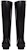 (W) But Vlogo Tinggi Valentino Garavani 'Black Side-Zip'. 2W2S0FT9WUI0NO