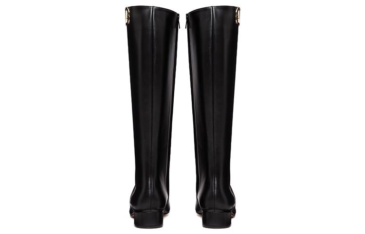Purchase (W) Botas Altas Valentino Garavani Vlogo 'Negro con Cremallera Lateral' 2W2S0FT9WUI0NO