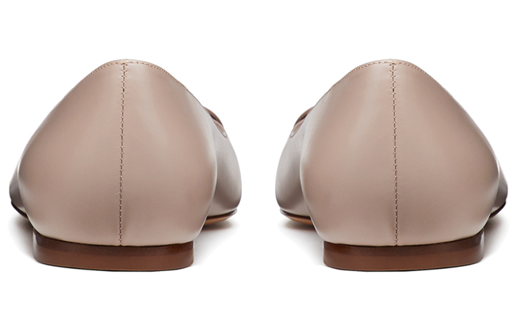 (W) Valentino Garavani VLogo Signature Ballet Flats 'Pink Calfskin' 圖 5