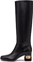 (Women) Valentino Heritage High-Top 'Black Leather' 1W2S0EU9PWK0NO (Women) Valentino Heritage High-Top 'Black Leather' 1W2S0EU9PWK0NO