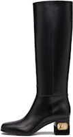 (Women) Valentino Heritage High-Top 'Black Leather' 1W2S0EU9PWK0NO (Women) Valentino Heritage High-Top 'Black Leather' 1W2S0EU9PWK0NO