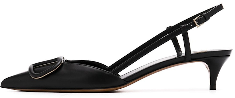 (Women) Valentino High-Heeled Pump 'Black Leather' WW2S0Q70MZF0NO Buy (Women) Valentino High-Heeled Pump 'Black Leather' WW2S0Q70MZF0NO