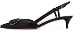 Buy (W) Valentino Sepatu Hak Tinggi 'Kulit Hitam' WW2S0Q70MZF0NO