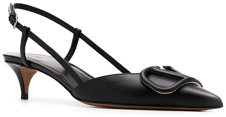 (Women) Valentino High-Heeled Pump 'Black Leather' WW2S0Q70MZF0NO Order (Women) Valentino High-Heeled Pump 'Black Leather' WW2S0Q70MZF0NO