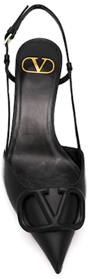 (Women) Valentino High-Heeled Pump 'Black Leather' WW2S0Q70MZF0NO Lookbook (Women) Valentino High-Heeled Pump 'Black Leather' WW2S0Q70MZF0NO