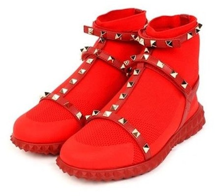 (W) 발렌티노 니트 통기성 슬립온 하이탑 (Red) QW2S0F82PBH0RO Lookbook (W) 발렌티노 니트 통기성 슬립온 하이탑 (Red) QW2S0F82PBH0RO