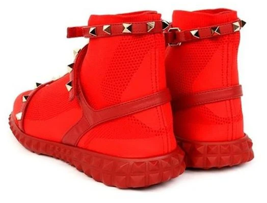 (Women) Valentino High-Top Knit 'Red Breathable Slip-On' QW2S0F82PBH0RO Purchase (Women) Valentino High-Top Knit 'Red Breathable Slip-On' QW2S0F82PBH0RO