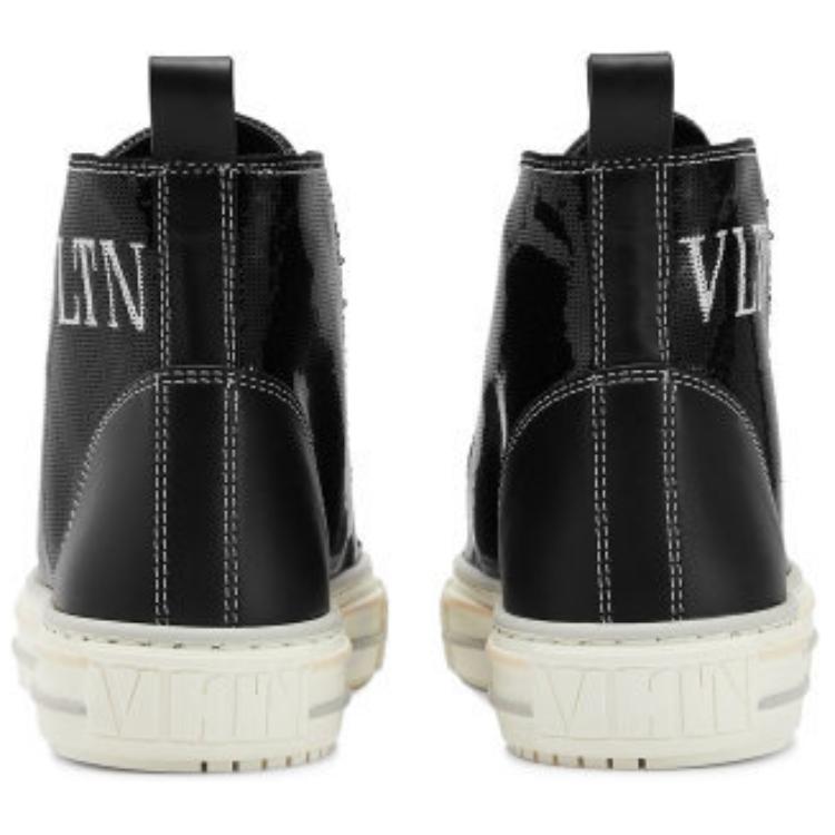 (W) Valentino High-Top Sneaker 'Black Fashion' 圖 5
