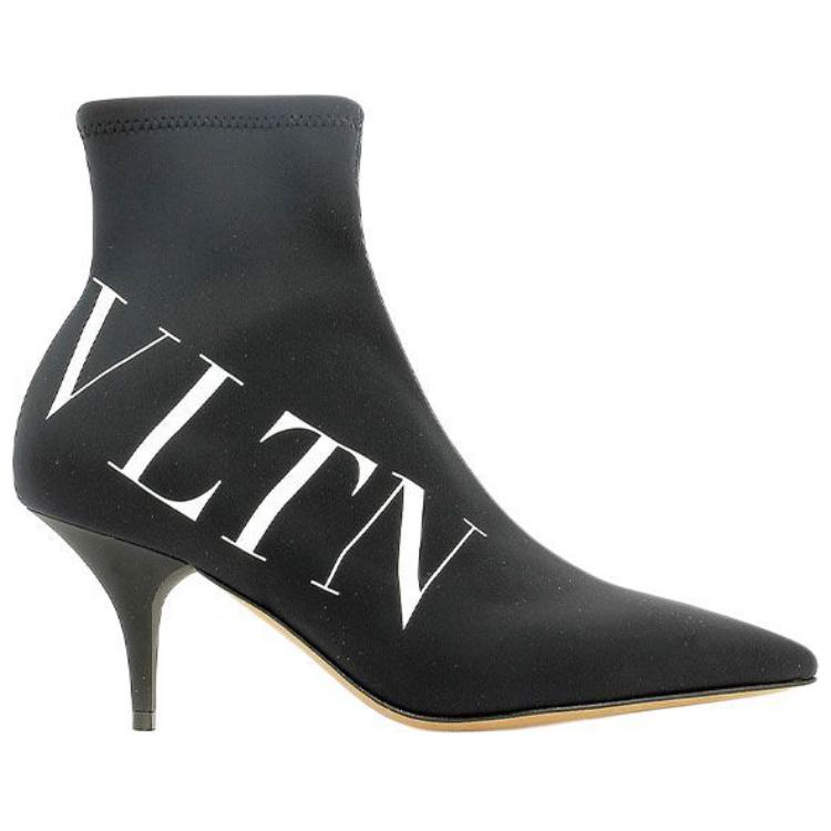 Order (W) 발렌티노 블랙 하이탑 스니커즈 부츠 RW2S0J91ABZ0NI