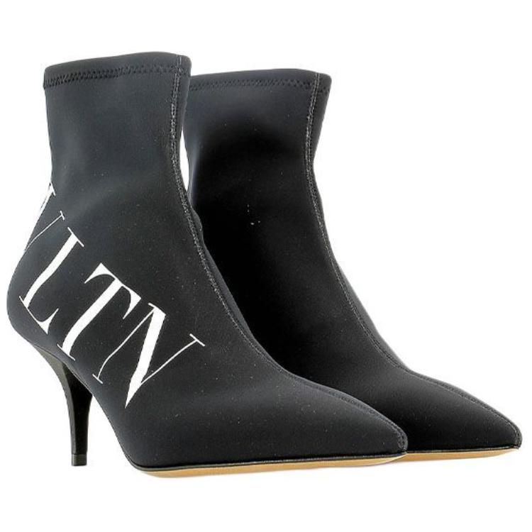 Lookbook (W) 발렌티노 블랙 하이탑 스니커즈 부츠 RW2S0J91ABZ0NI