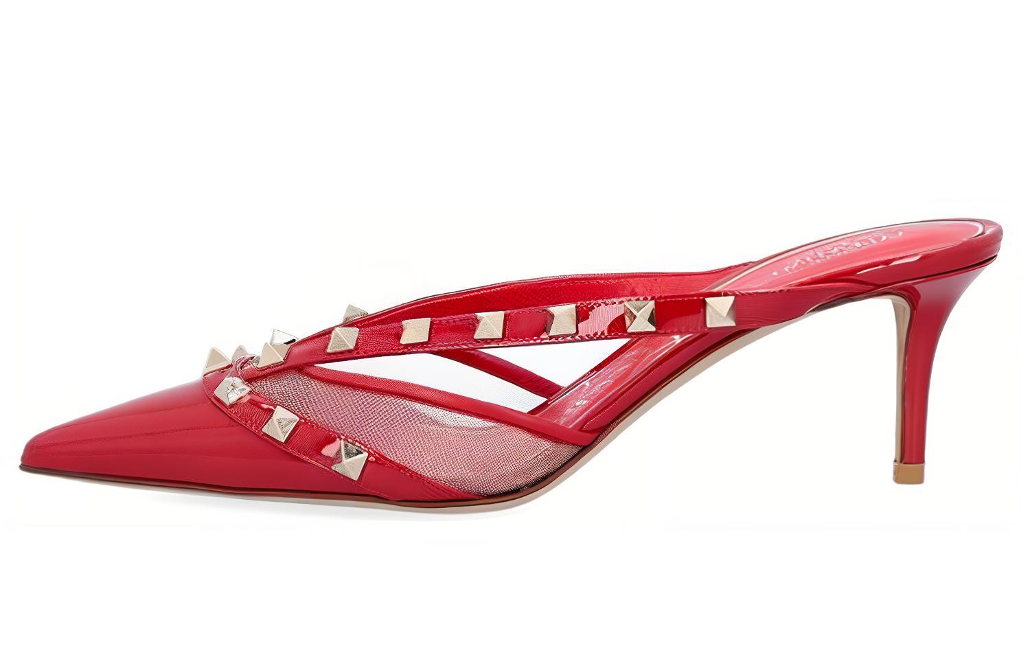 (Women) Valentino High Heel Sandals 'Red' WW2S0CL1AMWN63