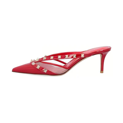 (W) Valentino High Heel Sandals 'Red'