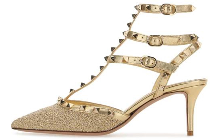 (W) Valentino High Heels 'Gold Fashion'