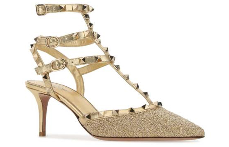 (W) Valentino High Heels 'Gold Fashion' 圖 3