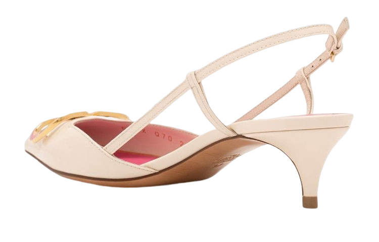 Lookbook (W) 华伦天奴小猫跟拖鞋 '粉色' XW2S0Q70ADWI16