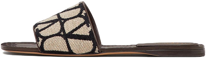 (Women) Valentino Knit Slip-On Flat 'Beige Black' 2W0S0GS4WIC6ZN (Women) Valentino Knit Slip-On Flat 'Beige Black' 2W0S0GS4WIC6ZN