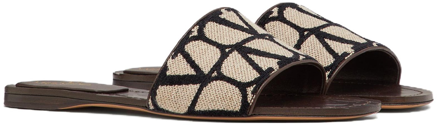 (Women) Valentino Knit Slip-On Flat 'Beige Black' 2W0S0GS4WIC6ZN Lookbook (Women) Valentino Knit Slip-On Flat 'Beige Black' 2W0S0GS4WIC6ZN