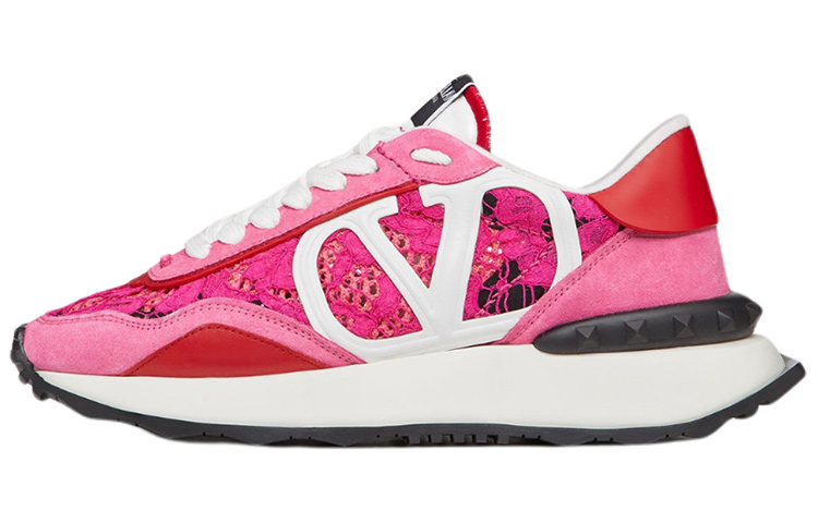 (Women) Valentino Lacerunner 'Pink Low-Top Runner' XW2S0DY9ZUXEV0