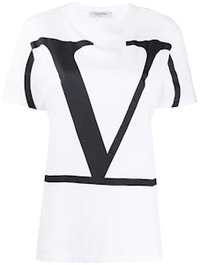 (W) Valentino Kaos Putih Crew Neck Logo Besar TB3MG04K55M0BO Buy (W) Valentino Kaos Putih Crew Neck Logo Besar TB3MG04K55M0BO