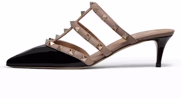 (Women) Valentino Leather 5.5cm 'Fashionable Versatile Brown Slide' VW2S0V23VNWN91 (Women) Valentino Leather 5.5cm 'Fashionable Versatile Brown Slide' VW2S0V23VNWN91