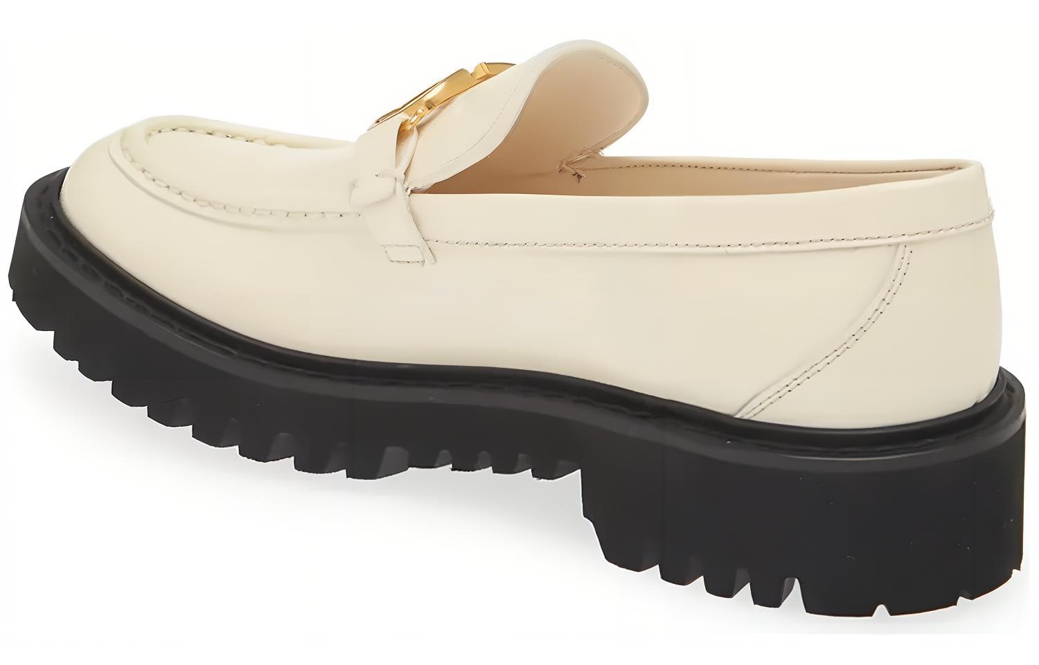 (W) Valentino Leather 'Ivory' 'Fashion Slip-On Loafer' 圖 5