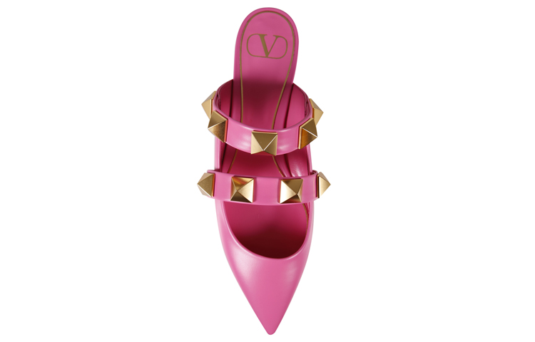 Purchase Valentino 華倫天奴 皮革平底涼鞋 女款 粉色