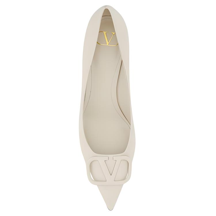 (W) Valentino Leather High-Heel 'White Fashion' 圖 3