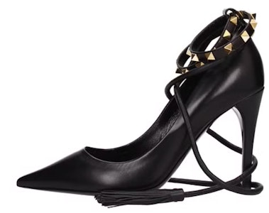 (W) 발렌티노 블랙 가죽 하이힐 펌프스 S0X79GYH0NO Buy (W) 발렌티노 블랙 가죽 하이힐 펌프스 S0X79GYH0NO