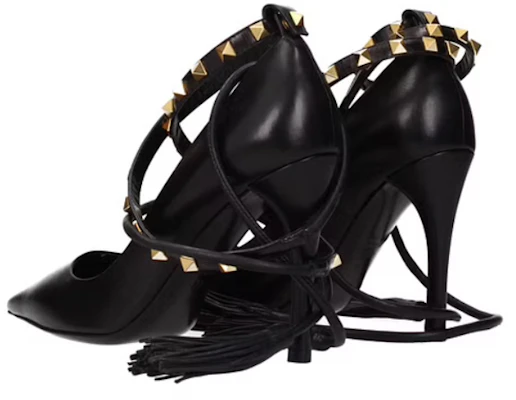 (W) Valentino Sepatu Hak Tinggi Kulit 'Hitam' S0X79GYH0NO Shop (W) Valentino Sepatu Hak Tinggi Kulit 'Hitam' S0X79GYH0NO