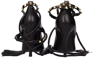 Purchase Valentino 華倫天奴 皮革淺口高跟鞋 女款 黑色