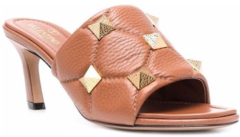 (W) ヴァレンティノ レザー ハイヒールスライド (ブラウン) XW2S0BK3SAIHG5 Lookbook (W) ヴァレンティノ レザー ハイヒールスライド (ブラウン) XW2S0BK3SAIHG5