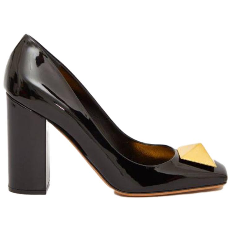 (W) Valentino Leather High-Heels 'Black' 圖 2