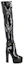 Order (W) Valentino Leder High-Top Stiefel ''Schwarz Modisch Chunky Absatz'' 1W0S0FK4CEJ0NO