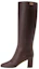 Buy (W) Valentino Sneakers Hautes en Cuir Sans Lacets ''Marron'' 1W2S0FG8DSHNM8