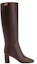 Order (W) Valentino Sneakers Hautes en Cuir Sans Lacets ''Marron'' 1W2S0FG8DSHNM8