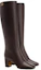 Lookbook (W) Valentino Sneakers Hautes en Cuir Sans Lacets ''Marron'' 1W2S0FG8DSHNM8