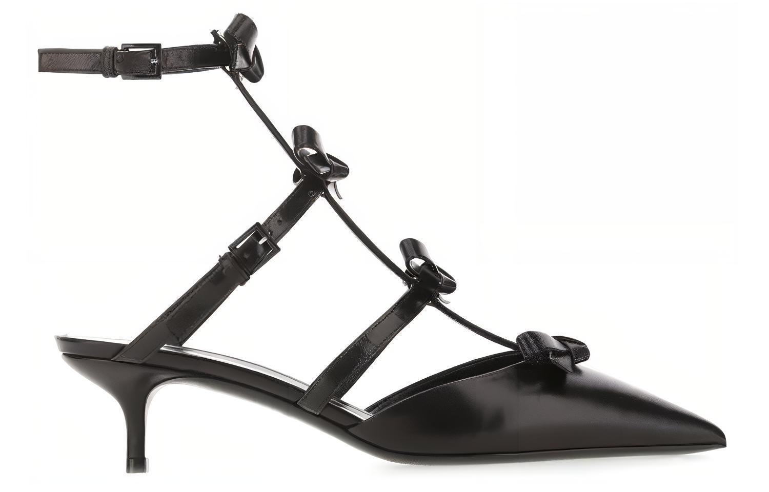 Order (W) Valentino Sneakers Kulit High-Top 'Hitam' WW2S0CI3CCC0NO