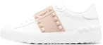 Buy (W) 발렌티노 화이트 가죽 로우탑 스니커즈 2W0S0A01YNDMTG