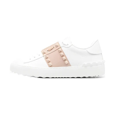(W) Valentino Leather Low-Top Sneakers 'White'