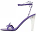 Buy (Women) Valentino Leather Open-Toe Lace-up Sandal 'Purple' 2W2S0GH4LMYV3P