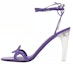 Buy (W) Valentino Sandal Bertali Kulit Hujung Terbuka 'Ungu' 2W2S0GH4LMYV3P