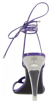 (Women) Valentino Leather Open-Toe Lace-up Sandal 'Purple' 2W2S0GH4LMYV3P Purchase (Women) Valentino Leather Open-Toe Lace-up Sandal 'Purple' 2W2S0GH4LMYV3P